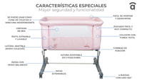 MINICUNA DE COLECHO CALM GRIS