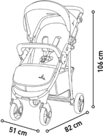 SILLA DE PASEO AMÉRICA 2 ONIX 22kg