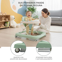 ANDADOR 3 EN 1 PINCHI VERDE