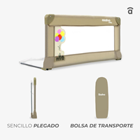 BARRERA DE CAMA 90CM MAGIC CITY BEIGE