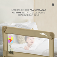 BARRERA DE CAMA 90CM MAGIC CITY BEIGE