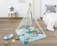 MANTITA TEEPEE DE ACTIVIDADES PEREZOSO