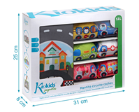 MANTITA CIRCUITO CON COCHES EN TEXTIL PARA BEBÉS