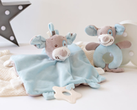 SET SONAJERO + DOUDOU AZUL