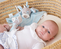SET SONAJERO + DOUDOU AZUL