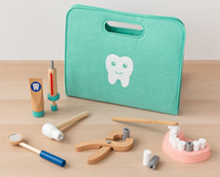 SET DENTISTA 28X23X5CMS MADERA