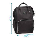 Bolso de maternidad Negro