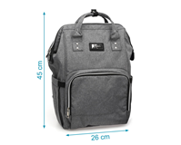 Bolso de maternidad  Gris