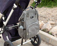 Bolso de maternidad  Gris