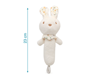 SONAJERO PELUCHE CONEJO 18CM