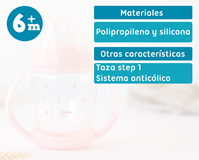 TAZA DE APRENDIZAJE STEP 1 ROSA