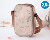 BOLSA NEVERA BEIGE 2.5 L 15X7X24CM