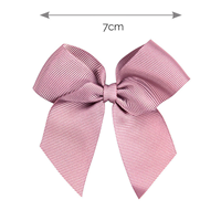 Pinza cabello con Lazo Grogren ROSA PALO 526