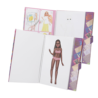 Libro para colorear especial TOPModel