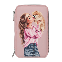 TOPModel estuche de 2 compartimentos DOTS