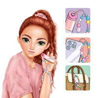 TOPModel brillo de labios con colgante de perlas CANDY GLAM