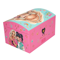 TOPModel caja de joyas grande con código y sonido MUSIC