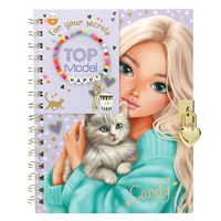 TOPModel diario con candado y  pulsera