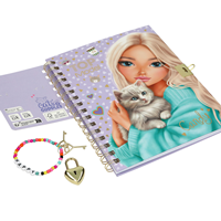 TOPModel diario con candado y  pulsera