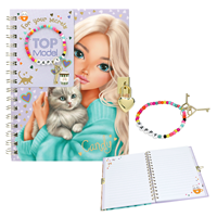 TOPModel diario con candado y  pulsera