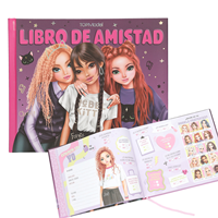 TOPModel libro de amistad REBEL KITTY, español