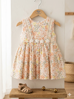 VESTIDO FLORES 18M