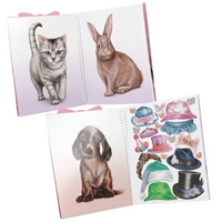 Cuaderno Animals Dress Me Top Model