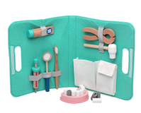 SET DENTISTA DE MADERA Montessori 28X23X5CMS 