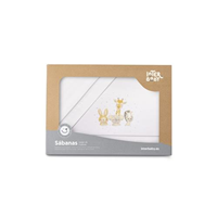 TRIPTICO CUNA ACUARELA BLANCO-GRIS