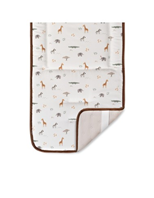 COLCHONETA REVERSIBLE JIRAFA SAVANNA BEIGE