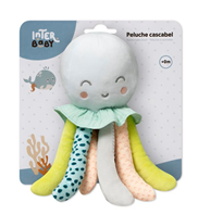 PELUCHE MEDIANO SONAJERO PULPO