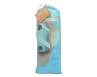 TOALLA 150X75CMS 230GRS MICROFIBRA AZUL