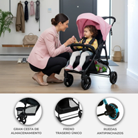 SILLA DE PASEO CÁDIZ NEGRO 15KG