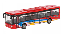 AUTOBUS METAL PULL BACK 20cm