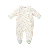 PELELE ENTERIZO S/CUELLO NIÑO BOSCO VERDE 6M