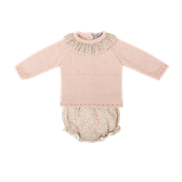 CONJ RANITA BEBE NIÑA+ CAPOTA ESCAPADA UNICO 3M