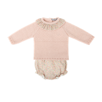 CONJ RANITA BEBE NIÑA+ CAPOTA ESCAPADA UNICO 6M