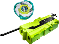 Beyblade X Lanzador portátil con Top Takara Tomy - Incluye 1 peonza