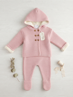 SAN FRANCISCO CHAQUETON + POLAINA ROSA 6M