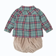 CONJ BEBE NIÑO PINO VERDE 6M
