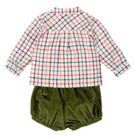 CONJ BEBE NIÑO ACACIA VERDE 3M