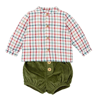 CONJ BEBE NIÑO ACACIA VERDE 3M