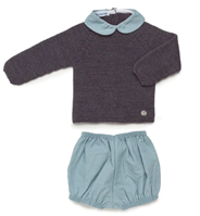 CONJ PANTALON LUNAR ANTRACITA GRIS 6M