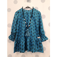 VESTIDO ESTAMPADO FLECHAS 48M