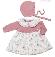 VESTIDO CUERPO PTO ANIMALITOS GORRO 36M MAQ