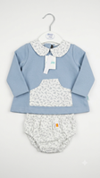 SUDADERA CAMPANILLA CON CUBREPAÑAL 18M