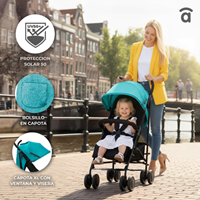 SILLA DE PASEO TOKYO ANTRACITA 15 KG