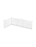 FUNDA NORDICA CUNA SET 2 PZAS OSO LUNA ESTRELLAS ROSA