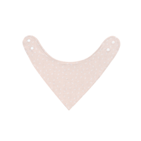 Babero de muselina Confetti Rosa