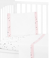 Juego de cama 3 piezas 60/120 Bear with me Rosa